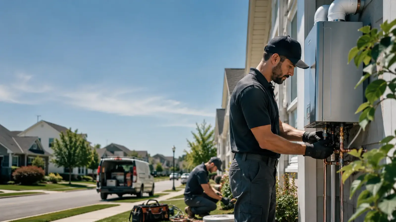Tankless Water Heater Installation in Lavon, TX